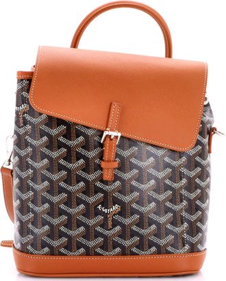 Goyard Alpin Backpack Coated Canvas Mini