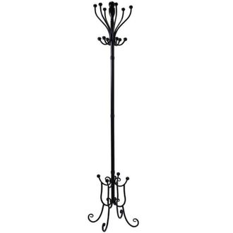 Vacchetti Vacchetti - Perchero De Pie De Metal Negro Cm&oslash;34h180