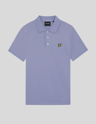 Lyle & Scott Lyle And Scott Mens Cotton Polo Shirt - Blue - Size: 40