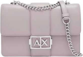 A|X Armani Exchange Borsa a tracolla Lilla - - Bags - Donna - Viola - ONE SIZE