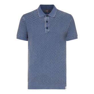 Peuterey Polo Shirts, male, Blue, Size: M Polo Shirts