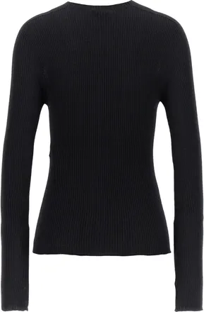 Lanvin Womens Black Cashmere Cardigan Clothing