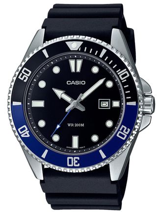 Casio Collection Mens Black Watch MDV-107-1A2VEF - One Size
