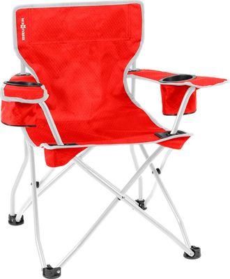 Brunner Brunner Silla Plegable De Camping Para Ni&ntilde;os Action Kids Equiframe Rojo/gris