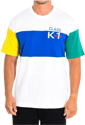 La Martina T-shirt met korte mouwen - Heren - T-shirts - Wit - L - Katoen - Tops