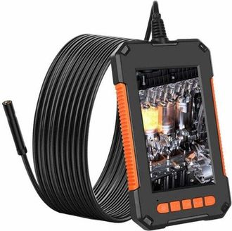 Gabrielle Endoscopio Industrial Gabrielle, C&aacute;mara Endosc&oacute;pica Hd 1080p, C&aacute;mara De Inspecci&oacute;n De Tuber&iacute;as, Pantalla Hd De 4,3 Pulgadas, 8 Luces Led, Cable Semirr