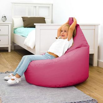 Happers Happers - Puff Butaca Polipiel Fucsia Infantil