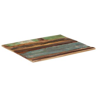 Berkfield Home Rectangular Table Top 70x80 cm 15-16 mm Solid Reclaimed Wood