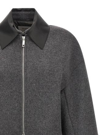 Sportmax Virgin Wool Full-Length Womens Jacket