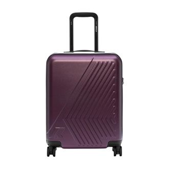 K-Way Koffers, unisex, Paars, ONE Size, Polyester, Eudoxie Logo Trolley