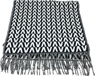 Valentino Pre-owned Stole - Dames - Vintage Accessoires - Wit - ONE Size - Kasjmier - Vintage