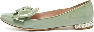 Miu Miu Ballerine con fiocco - Verde