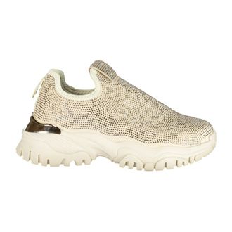 Laura Biagiotti Sneakers, female, Beige, Size: 10 US Elastic Sports Shoe