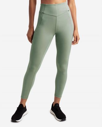 Danskin Eclipse 7/8 Legging In Agave Green