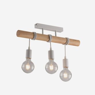 Aquadesign Plafoniera A 3 Luci In Metallo Design Minimale Chloe
