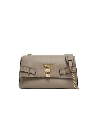 Guess Polyurethane Crossbody Bag - Taupe