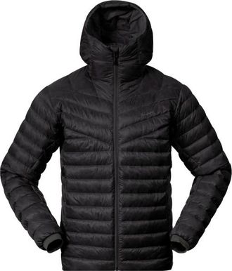 Bergans Rabot Light Down Jacket Hood Daunenjacke f&uuml;r Herren | schwarz