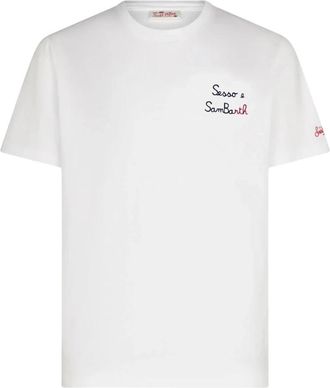MC2 Saint Barth T-shirts - Heren - T-shirts - Wit - 3XL - Katoen - Tops