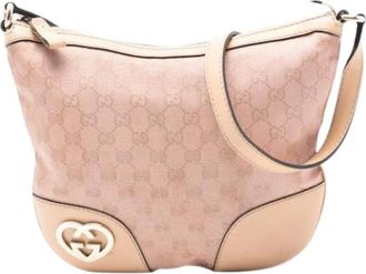 Gucci Pre-owned Shoulder Bags, female, Pink, Size: ONE SIZE Pre-owned The Lovely Crossbody Bag