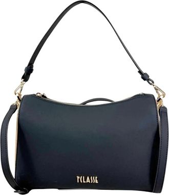 Alviero Martini 1A Classe Shoulder Bags, female, Black, Size: ONE SIZE Geo Harmonia Sottospalla Doppia Portabilit&agrave;