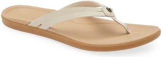 Olukai Ho Opio Hui Flip Flop in Tapa /Warm Sand at Nordstrom, Size 11