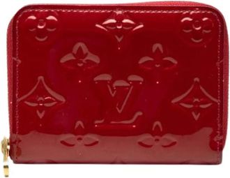Louis Vuitton Pre-owned Wallets, female, Red, Size: ONE SIZE Pre-owned Coin Pouch