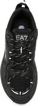 Emporio Armani Logo Sneaker - Black