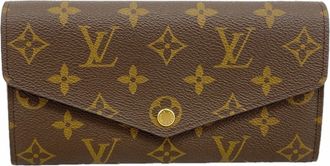 Louis Vuitton Brown Long Wallet (Bi-Fold) (Pre-Owned)