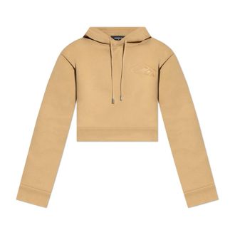 Dsquared2 Dames, Sweatshirts & Hoodies, Beige, Maat: S Katoen