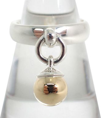 Tiffany & Co. Yellow Gold (18K) Sterling Silver 925 Band Ring (Pre-Owned)