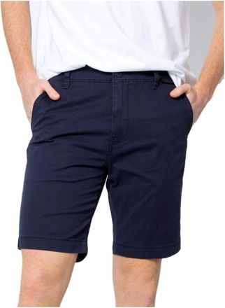 Levi's Casual Shorts - Heren - Korte Broeken - Blauw - W33 - Katoen - Korte Broeken