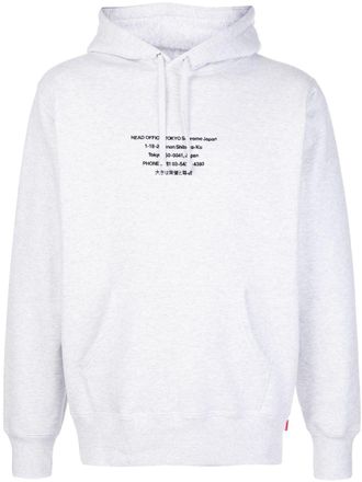 SUPREME Felpa con stampa - Grigio