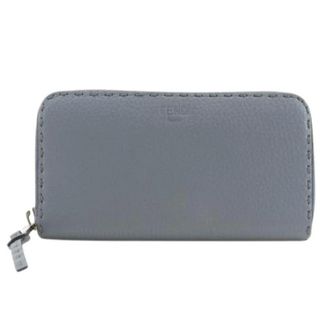 Fendi Pre-owned Wallets, female, Blue, Size: ONE SIZE Pre-owned Selleria Long Wallet (bi-fold)