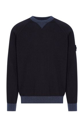 Stone Island S01D3 COMPASS SWEATER Size: XL, colour: NAVY