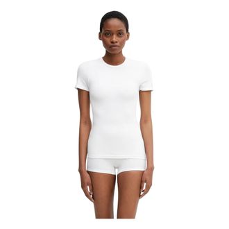Maison Margiela Dames, Tops, Wit, Maat: L/Xl Katoen