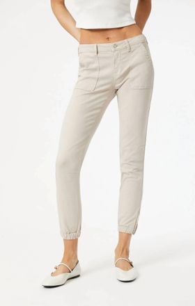 Mavi Ivy Pants In Silver Grey