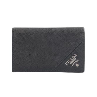 Prada Custodia per biglietti da visita Pre-owned 2Mc122 - - Pre-owned - Uomo - Nero - ONE SIZE