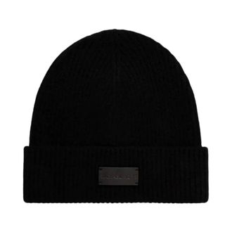 Michael Kors Accessoires, Heren, Zwart, ONE Size, Wol, Wool Knit Beanie