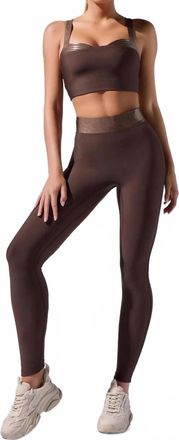 Heroine Sport Lina Active Legging In Oak
