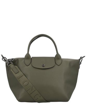 Longchamp Le Pliage Leather Crossbody
