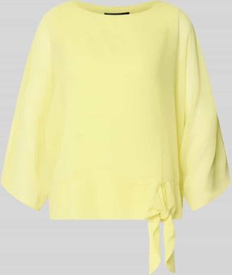 Betty Barclay Relaxed Fit Bluse in semitransparentem Design in Neon Gelb, Gr&ouml;&szlig;e 36