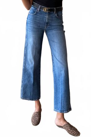 Emerson Fry Thrifted Gem Ankle Jeans In Vintage Blue