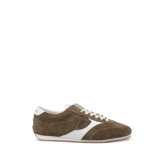 Philippe Model Lateral Logo Suede Trainers