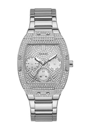 Guess Womens GW0104L1 Ladies Raven Watch - Silver - One Size