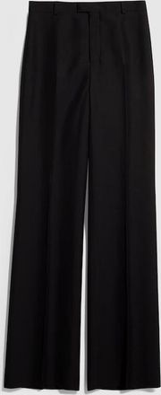 Gucci Linen Blend Pants, Black, Ready-to-wear