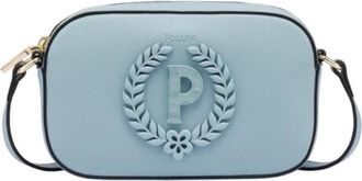 Pollini Schoudertas met Centraal Logo - Dames - Schoudertassen - Blauw - ONE Size - Tassen