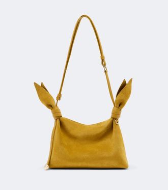 Loewe Borsa a spalla Scarf Mini in suede