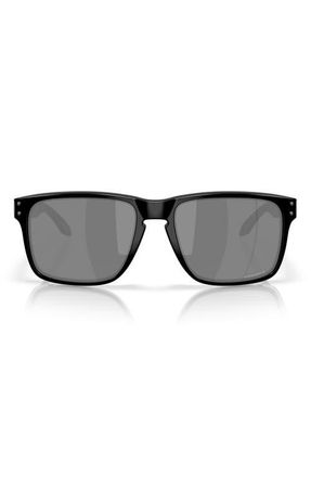 Oakley Gender Inclusive Holbrook XXL 61mm Rectangle Sunglasses in Polished Black /Prizm Black at Nordstrom