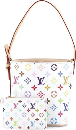Louis Vuitton x Takashi Murakami All In Handbag Monogram Multicolor BB bucket bag - Bianco