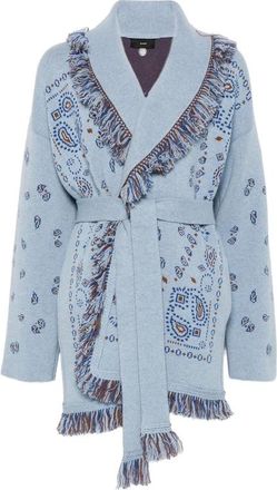 Alanui Truien & Vesten, Dames, Blauw, S, Cardigans